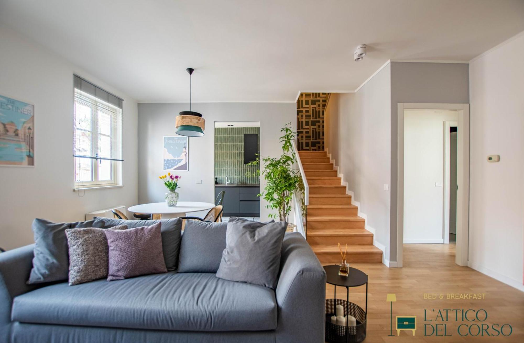 L'Attico Del Corso Apartment ตรีเอสเต ภายนอก รูปภาพ