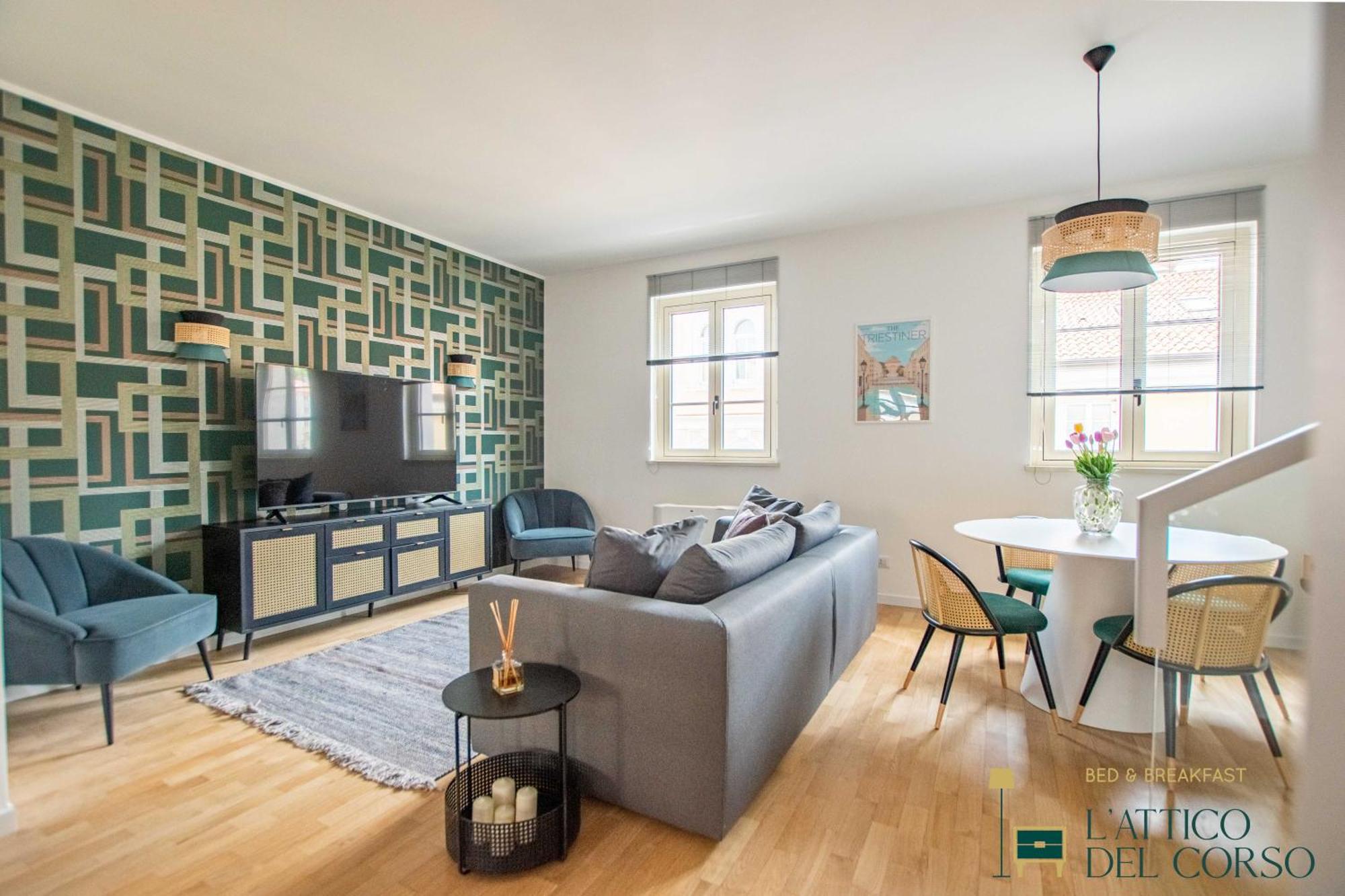 L'Attico Del Corso Apartment ตรีเอสเต ภายนอก รูปภาพ